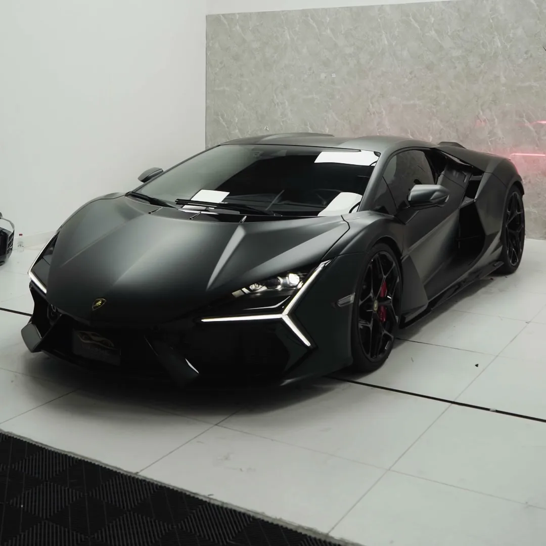 Lamborghini Revuelto with matte PPF at WrapME